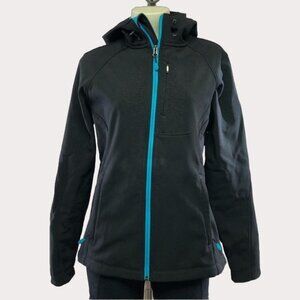 Kirkland Signature Water Repellant Wind Resistant Softshell Jacket Black Size Md